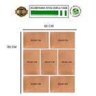 Kit 7 Placas Decorativas Mdf Frases Lar Milagres 20x30 Cm