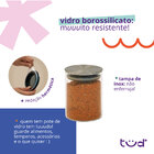 Kit 7 Potes De Vidro Com Tampa Inox Hermético Redondo - Tud U