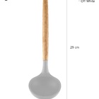 Kit 7 Talheres Em Bambu E Silicone Utensílios De Cozinha Yoi