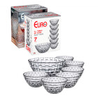 Kit 7 Tigelas de Vidro VDR1136 - Euro