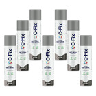 Kit 7 Tintas Spray Alumínio Para Rodas E Uso Geral 400ml C-fix