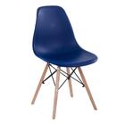 Kit - 7 X Cadeiras Charles Eames Eiffel Dsw - Base De Madeira