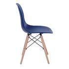 Kit - 7 X Cadeiras Charles Eames Eiffel Dsw - Base De Madeira