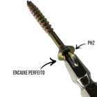 Kit 800 Parafusos Chip Board 4.5mm Chata Philips Madeira