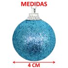 Kit 88 Pendentes Enfeite Bolas Presente Árvore Natal De 4cm