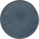 Kit 8 Americano Requinte Liso Para Mesa Redondo 38cm Navy