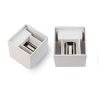 Kit 8 Arandela Hub Led 6w 3000k Duplo Facho Ajustáveis Bivolt