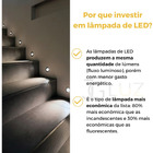 Kit 8 Balizador Led Externo 3w Embutir Redondo Jardim Deck -