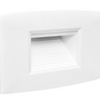 Kit 8 Balizador Parede Step Embutir 4x2 Led 2w Branco 3000k