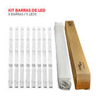 Kit 8 Barras De Led Compatível Com Tv L48s4700fs L48s4700