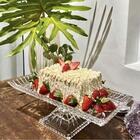 Kit 8 Boleiras De Cristal Travessa Com Pé Bandeja De Servir D