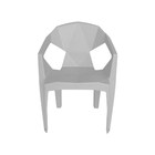 Kit 8 Cadeira New Alegra Pp Branco