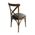 Kit 8 Cadeira Xis Em Madeira Maciça De Eucalipto Verniz Imbui