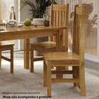 Kit 8 Cadeiras 100% Madeira Maciça Lille Espresso Móveis Nogu