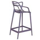 Kit 8 Cadeiras + 4 Banquetas Médias Masters Allegra Cinza Név