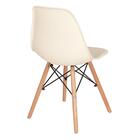 Kit 8 Cadeiras Charles Eames Eiffel Dsw Com Pés De Madeira Cl