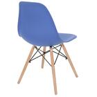 Kit 8 Cadeiras Charles Eames Eiffel Dsw Com Pés De Madeira Cl