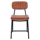 Kit 8 Cadeiras Cozinha Estofada Industrial Retro Bar Restaura