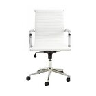 Kit 8 Cadeiras De Escritório Presidente Esteirinha Em Corino