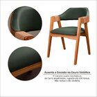 Kit 8 Cadeiras De Jantar Madeira Maciça Tauari, Estofada E Br