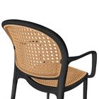 Kit 8 Cadeiras De Jantar Roma Prática Com Braços Para Sala E