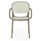 Kit 8 Cadeiras De Jantar Roma Prática Com Braços Para Sala E