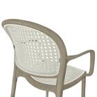 Kit 8 Cadeiras De Jantar Roma Prática Com Braços Para Sala E