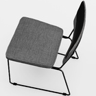 Kit 8 Cadeiras Decorativas Estofada Allana L02 Faixa Facto Pr