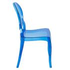 Kit 8 Cadeiras Elizabeth Ghost Transparente