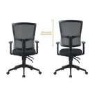 Kit 8 Cadeiras Escritório Diretor Ergonômica Nr17 Tela Mesh L