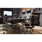 Kit 8 Cadeiras Escritório Diretor Giratória Aço Cromado Sidne