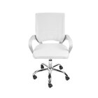 Kit 8 Cadeiras Escritório Diretor Tela Mesh Tok 3310 Branco