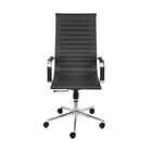 Kit 8 Cadeiras Escritório Presidente Esteirinha Rodízio Relax