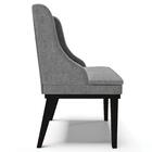 Kit 8 Cadeiras Estofadas Para Sala De Jantar Base Fixa De Mad