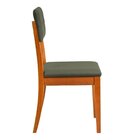 Kit 8 Cadeiras Estofadas Tiê Cabecasa Madeiraoriginals Amêndo