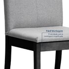 Kit 8 Cadeiras Estofadas Tiê Maxx Cabecasa Madeiraoriginals P