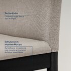 Kit 8 Cadeiras Estofadas Tiê Maxx Cabecasa Madeiraoriginals P