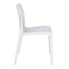 Kit 8 Cadeiras Gruvyer Acabamento Fosco - Branco