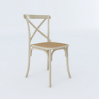 Kit 8 Cadeiras Katrina X Off White Assento Bege Aço Asturias