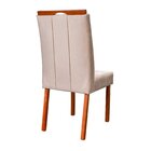 Kit 8 Cadeiras Madeira Maciça, Detalhe Em Botonê E Estofada S