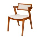 Kit 8 Cadeiras Madeira Maciça E Estofada Ímola Authentic Espr