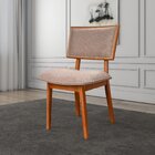 Kit 8 Cadeiras Madeira Maciça E Estofada Luxo Bréscia Espress