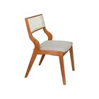 Kit 8 Cadeiras Madeira Maciça Estofada E Rattan 100% Natural