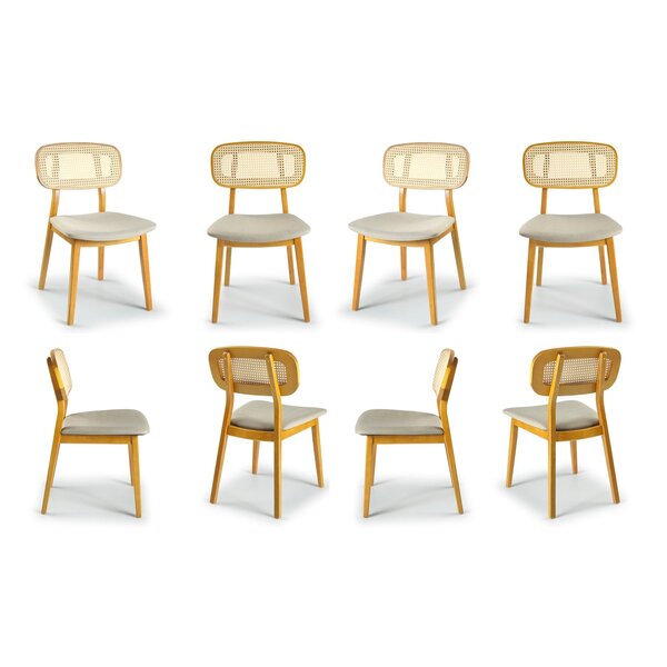 Kit 8 Cadeiras Madeira Maciça Liz Cabecasa Madeiraoriginals M