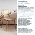 Kit 8 Cadeiras Madeira Maciça Liz Cabecasa Madeiraoriginals M