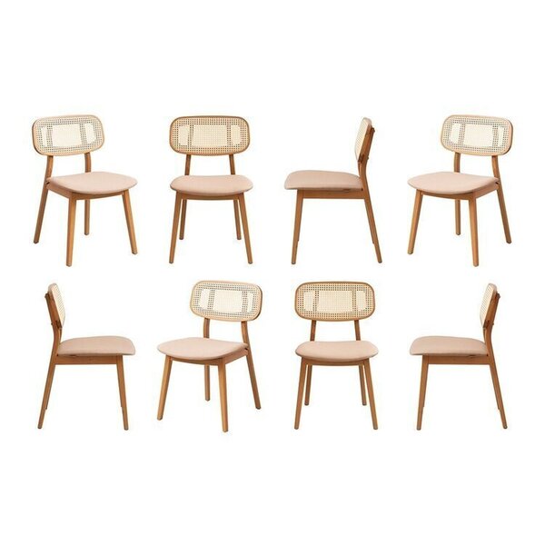 Kit 8 Cadeiras Madeira Maciça Liz Cabecasa Madeiraoriginals M