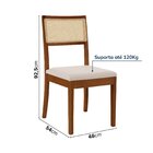 Kit 8 Cadeiras Madeira Maciça Tiê Cabecasa Madeiraoriginals A