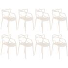 Kit 8 Cadeiras Masters Allegra