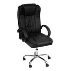 Kit 8 Cadeiras Office Monaco Base Rodizios