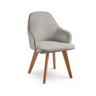 Kit 8 Cadeiras Para Mesa De Jantar Manuela Cinza